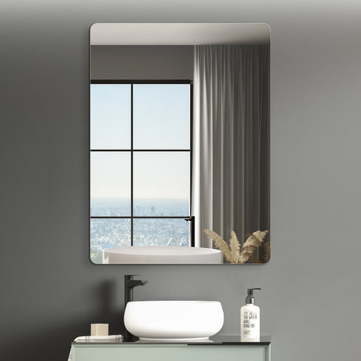 Indulge | Curva 600 x 800 Polished Edge Mirror - Acqua Bathrooms