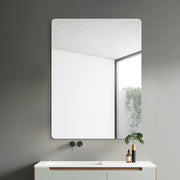 Indulge | Curva 600 x 800 Polished Edge Mirror - Acqua Bathrooms