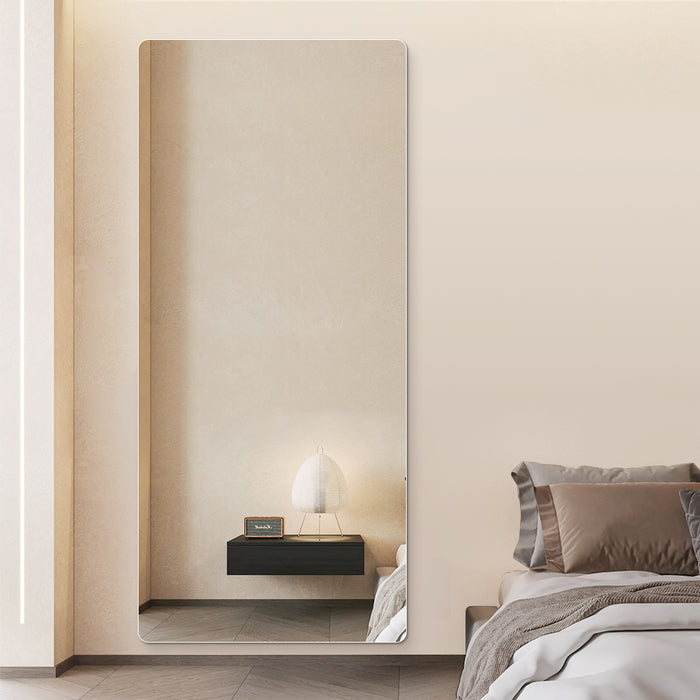 Curva 800 x 1800 Polished Edge Mirror - Image 2