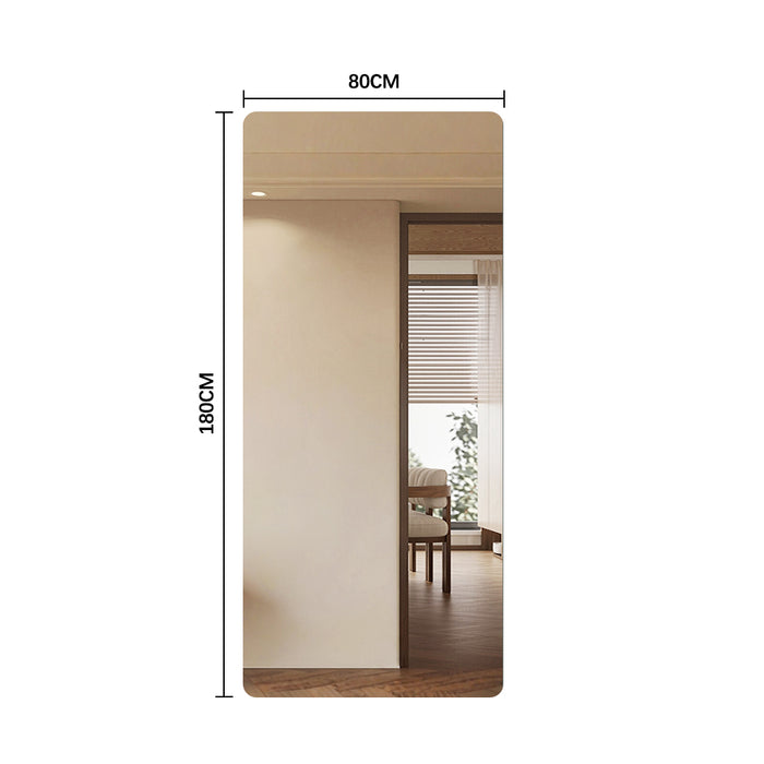Curva 800 x 1800 Polished Edge Mirror - Image 5