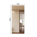 Curva 800 x 1800 Polished Edge Mirror - Image 5