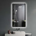 Indulge | Curva Rectangle 700 x 900 Touchless LED Mirror  - Three Light Temperatures - Acqua Bathrooms