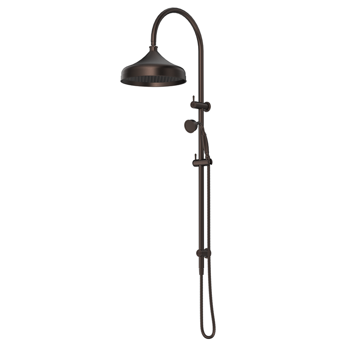 Mica Dusk Bronze Heritage Dual Shower Rail