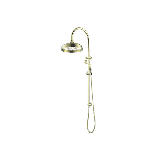Mica French Gold Heritage Dual Shower Rail - Acqua Bathrooms
