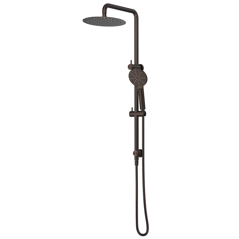 Mica Dusk Bronze Dual Shower Rail