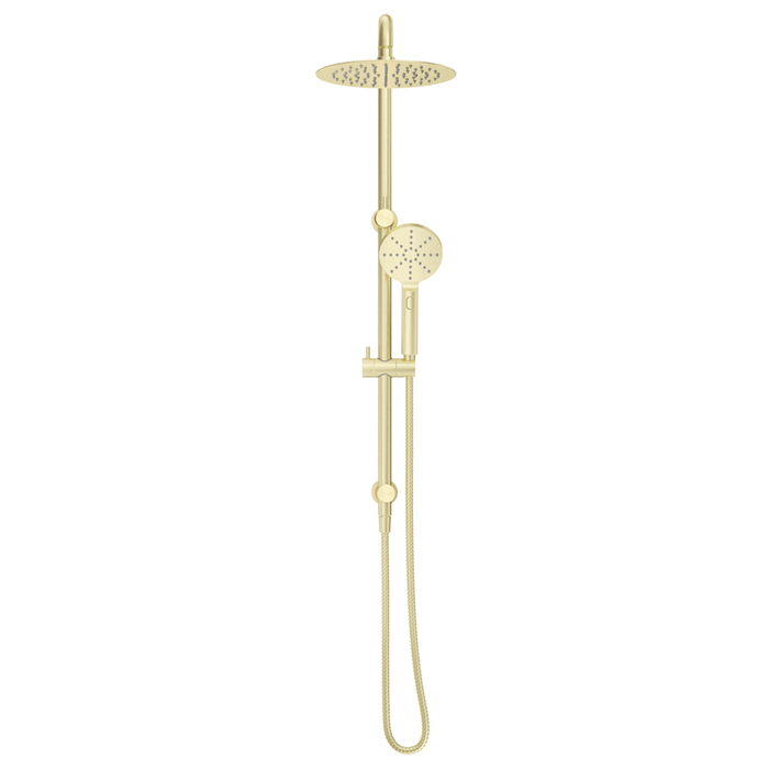 Mica French Gold Dual Shower Rail