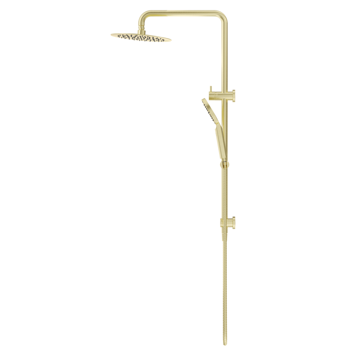 Mica French Gold Dual Shower Rail