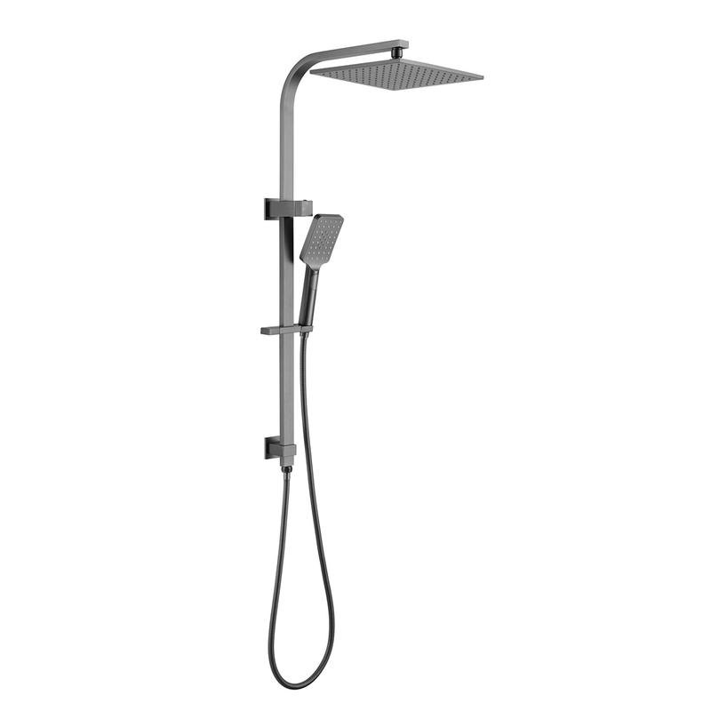 Beki / Tiago Gun Metal Dual Shower Rail