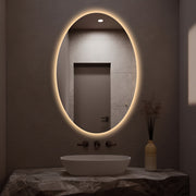 Eclipse Touchless 600 x 900 LED Mirror - Three Light Temperatures - Acqua Bathrooms
