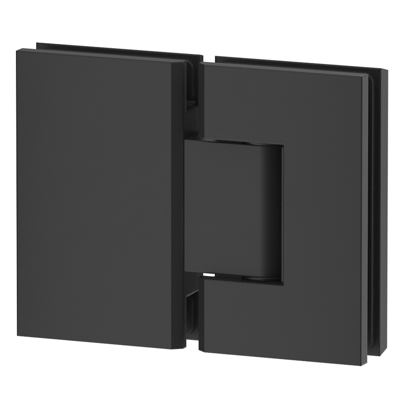 Matte Black Shower Screen Hinge – Glass to Glass