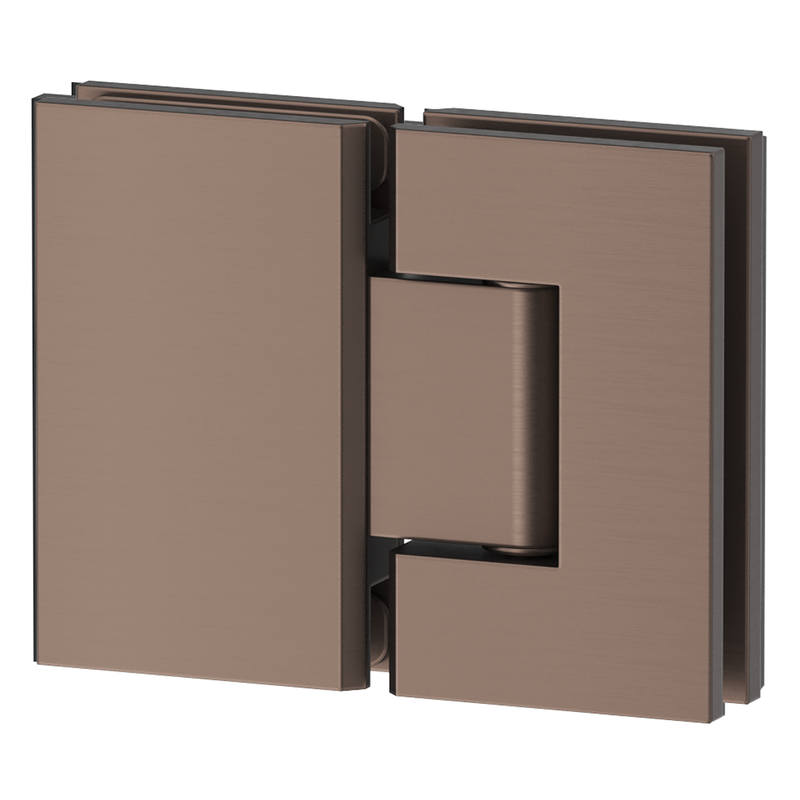 Shower Screen Dusk Bronze Hinge - Glass to Glass