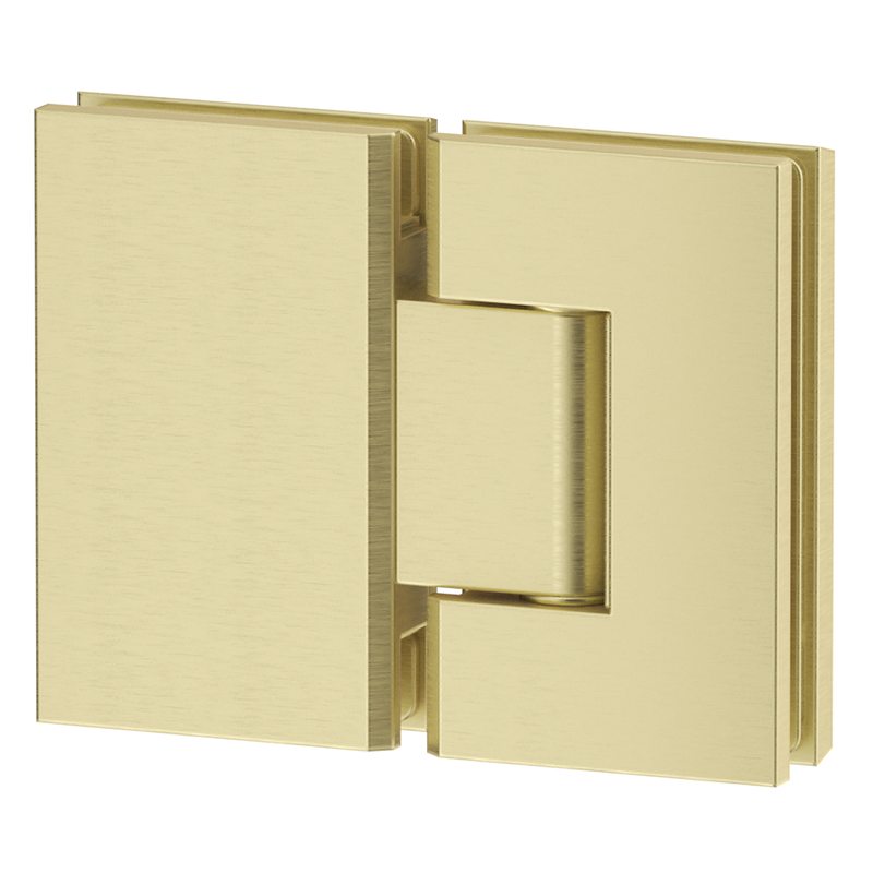 French Gold Shower Screen Hinge – Glass to Glass