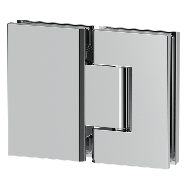 Chrome Shower Screen Hinge – Glass to Glass