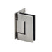 Brushed Nickel Shower Screen Hinge – Glass to Wall - Acqua Bathrooms