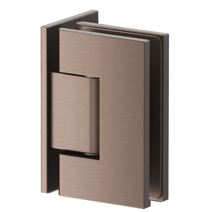 Shower Screen Dusk Bronze Hinge - Glass To Wall