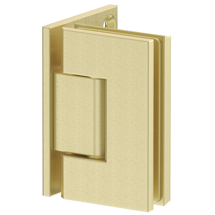 French Gold Shower Screen Hinge – Glass to Wall