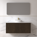 Fiora 1200mm Black Walnut Fluted Wall Hung Vanity - Acqua Bathrooms