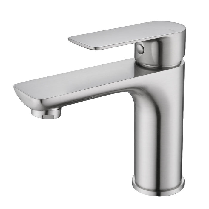 Glamour Brushed Nickel Basin Mixer