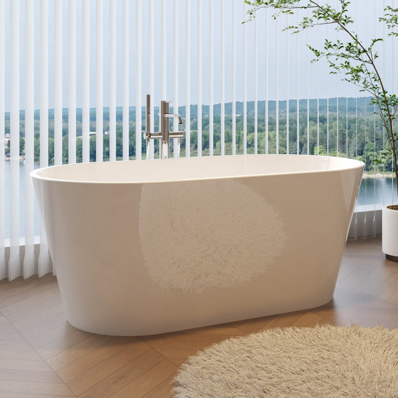 Aria 1500mm Oval Freestanding Bath Tub - Acqua Bathrooms