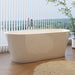 Aria 1600mm Oval Freestanding Bath Tub - Acqua Bathrooms