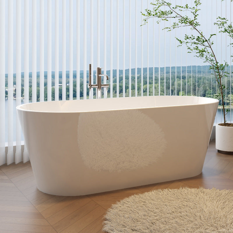 Aria 1700mm Oval Freestanding Bath Tub - Acqua Bathrooms