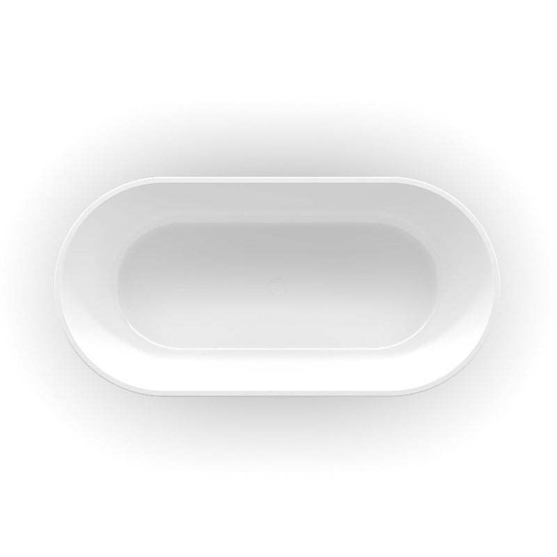 Aria 1600mm Oval Freestanding Bath Tub - Acqua Bathrooms