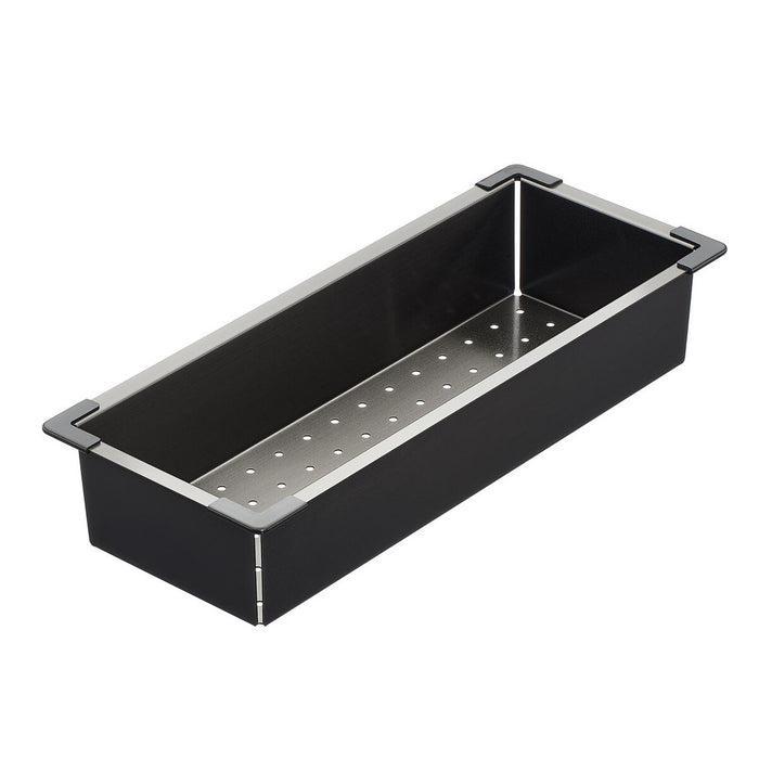 Kitchen Sink Colander Insert - Brushed Gun Metal - Acqua Bathrooms