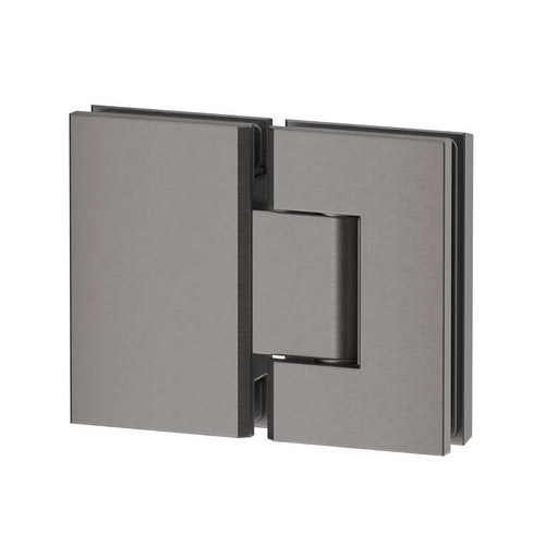 Gun Metal Shower Screen Hinge – Glass to Glass - Acqua Bathrooms