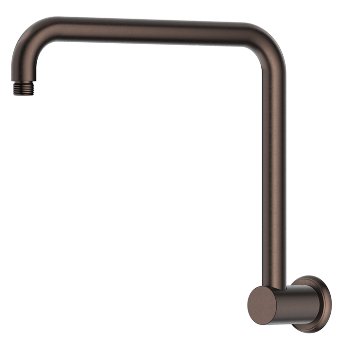 Mica Dusk Bronze Heritage Gooseneck Shower Arm