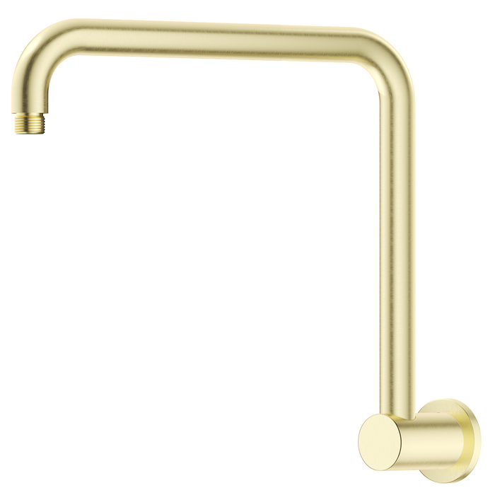 Mica French Gold Gooseneck Shower Arm