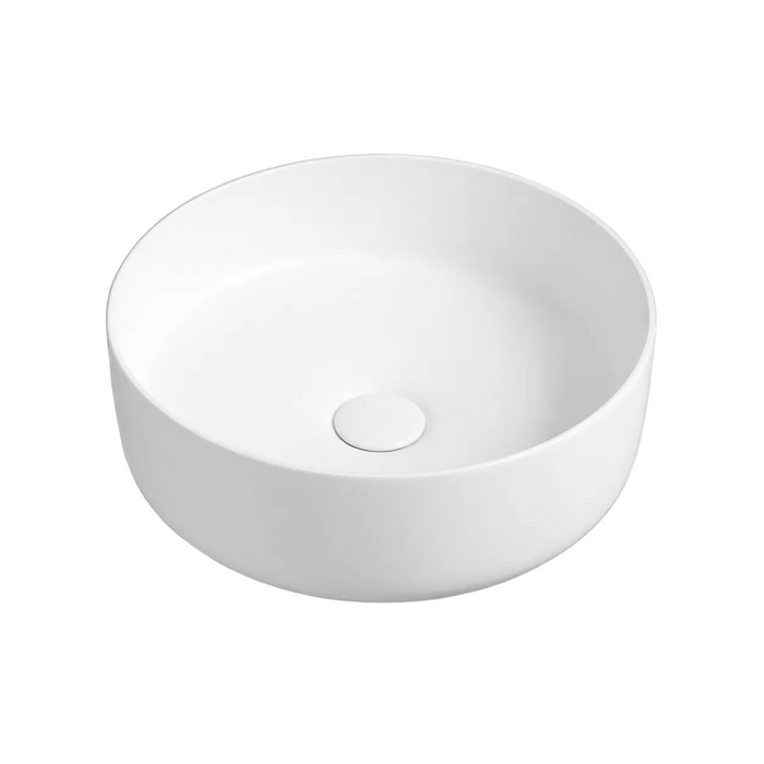 Halo 360 Matte White Round Above Counter Basin