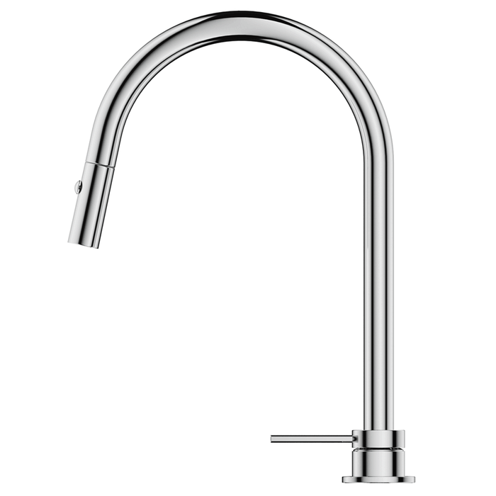 Mica Chrome Pull-Out Hob Mixer Set