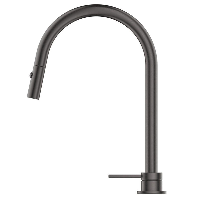 Mica Gun Metal Pull-Out Hob Mixer Set