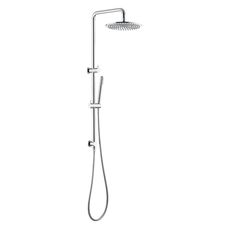 Classic Chrome Multifunction Shower Rail Set - Acqua Bathrooms