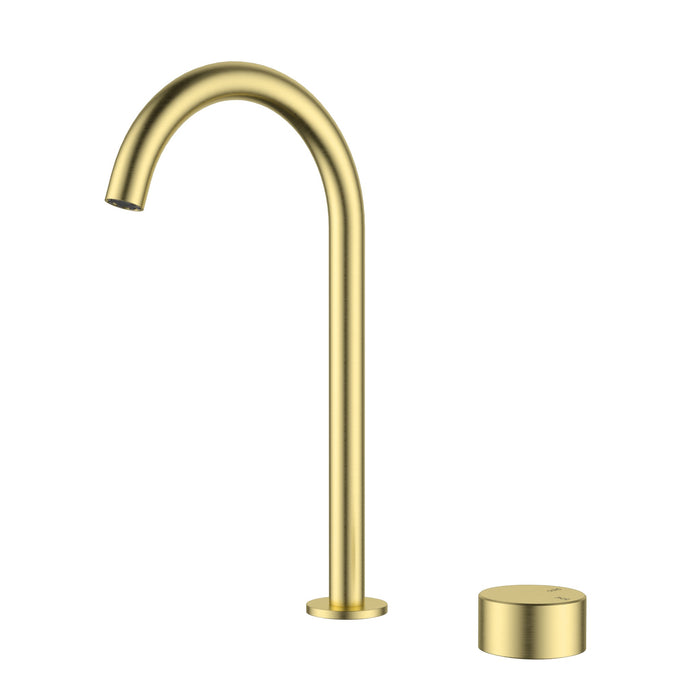 Hali Brushed Gold Hob Sink Mixer