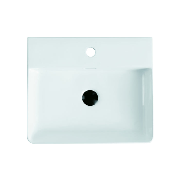 505mm Gloss White Wall Hung Basin