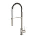 Kasper Warm Brushed Nickel Spring Kitchen Mixer - Acqua Bathrooms