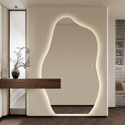 Liora Asymmetrical 1200 x 2000 LED Mirror - Three Light Temperatures - Image 2
