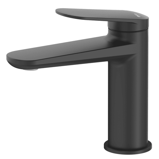 Lantra Matte Black Basin Mixer - Acqua Bathrooms
