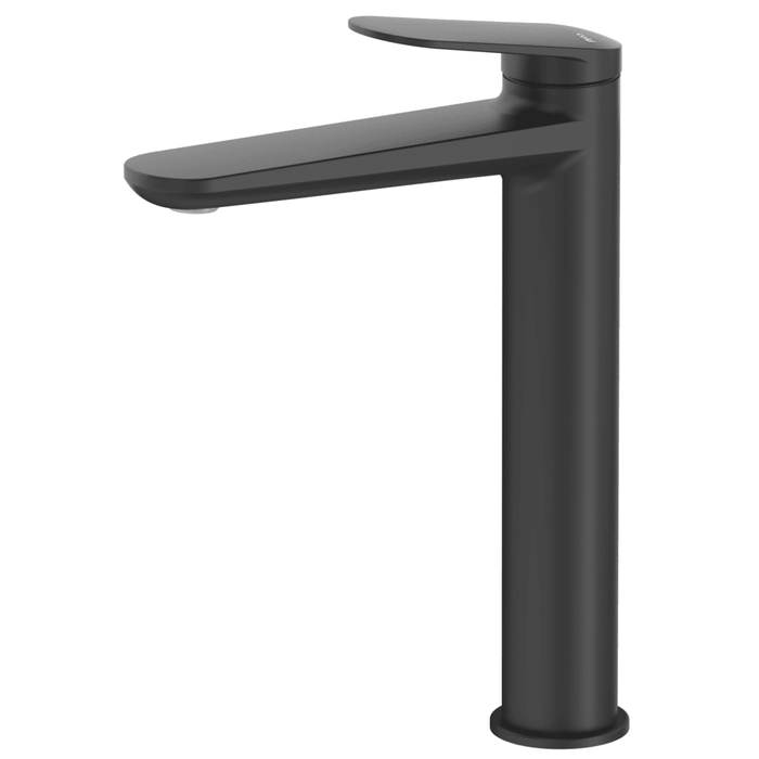 Lantra Matte Black Tall Basin Mixer - Acqua Bathrooms