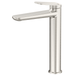 Lantra Brushed Nickel Tall Basin Mixer - Acqua Bathrooms