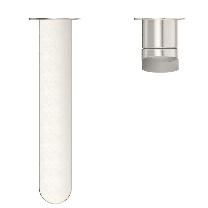 Lantra Brushed Nickel Wall-Spout Combo - 2P - Trim Kit Only - Acqua Bathrooms