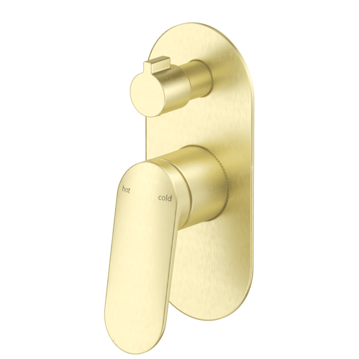 Lantra French Gold Shower Mixer Diverter - 1P - Trim Kit Only - Acqua Bathrooms