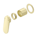 Lantra French Gold Shower Mixer - Round Plate - Trim Kit Only - Acqua Bathrooms