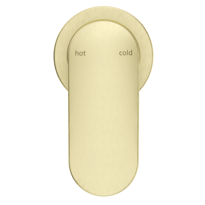 Lantra French Gold Shower Mixer - Round Plate - Trim Kit Only - Acqua Bathrooms