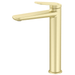 Lantra French Gold Tall Basin Mixer - Acqua Bathrooms