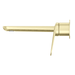 Lantra French Gold Wall-Spout Combo - 2P - Trim Kit Only - Acqua Bathrooms