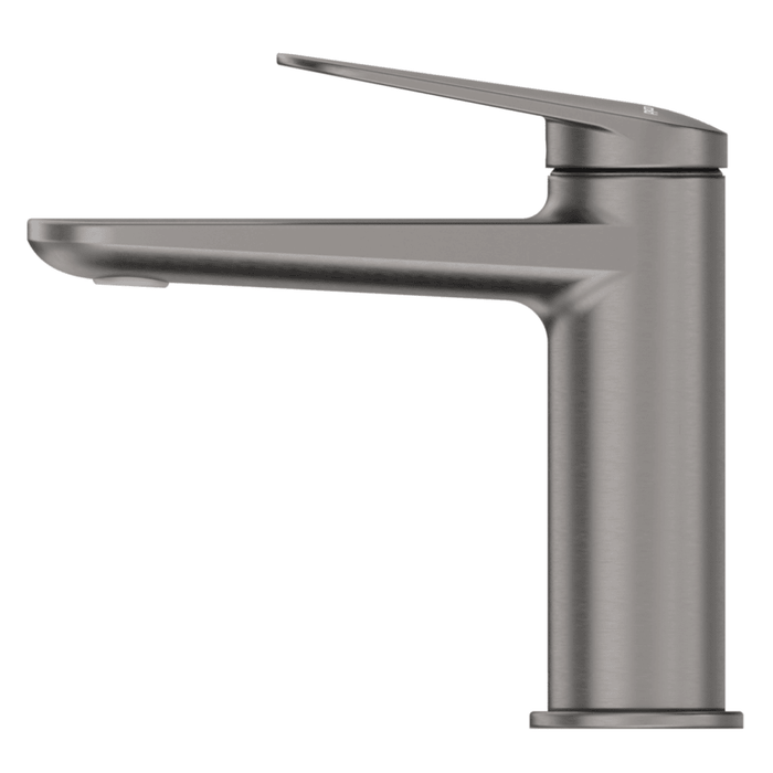 Lantra Gun Metal Basin Mixer - Acqua Bathrooms