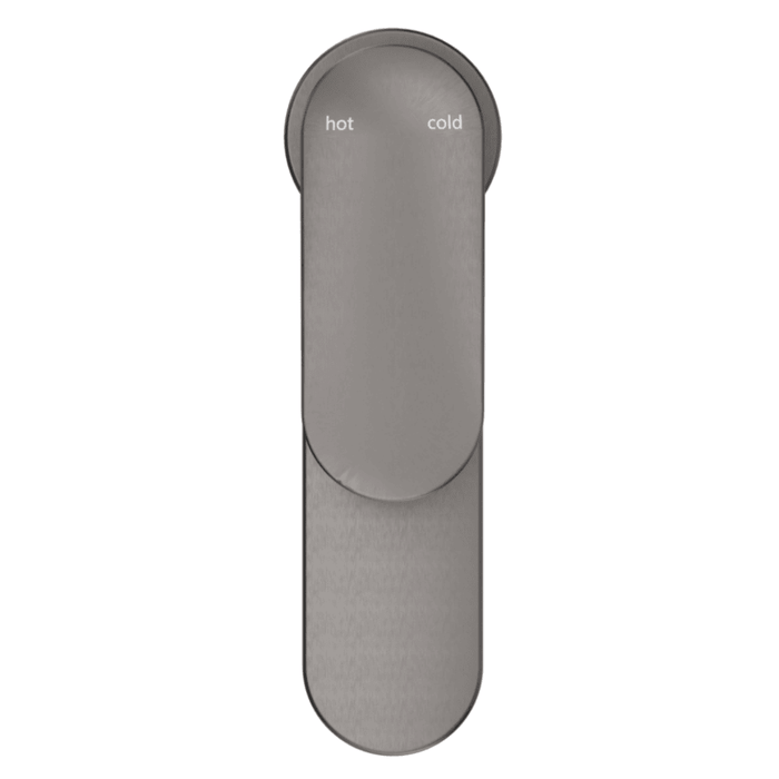 Lantra Gun Metal Basin Mixer - Acqua Bathrooms