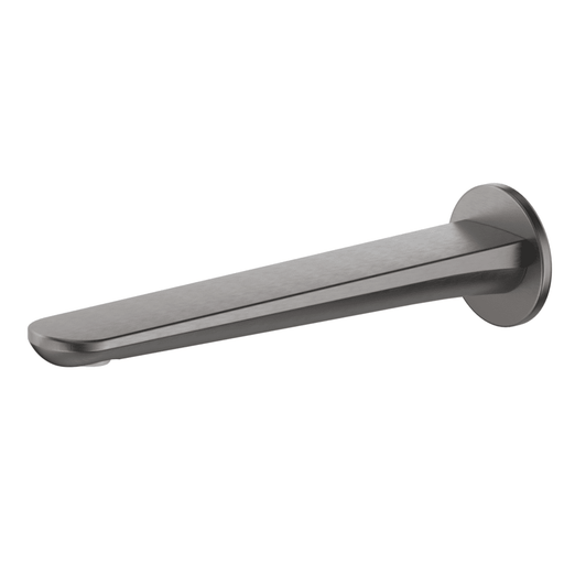 Lantra Gun Metal Bath Spout - Acqua Bathrooms